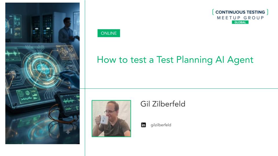 How to test a Test Planning AI Agent
